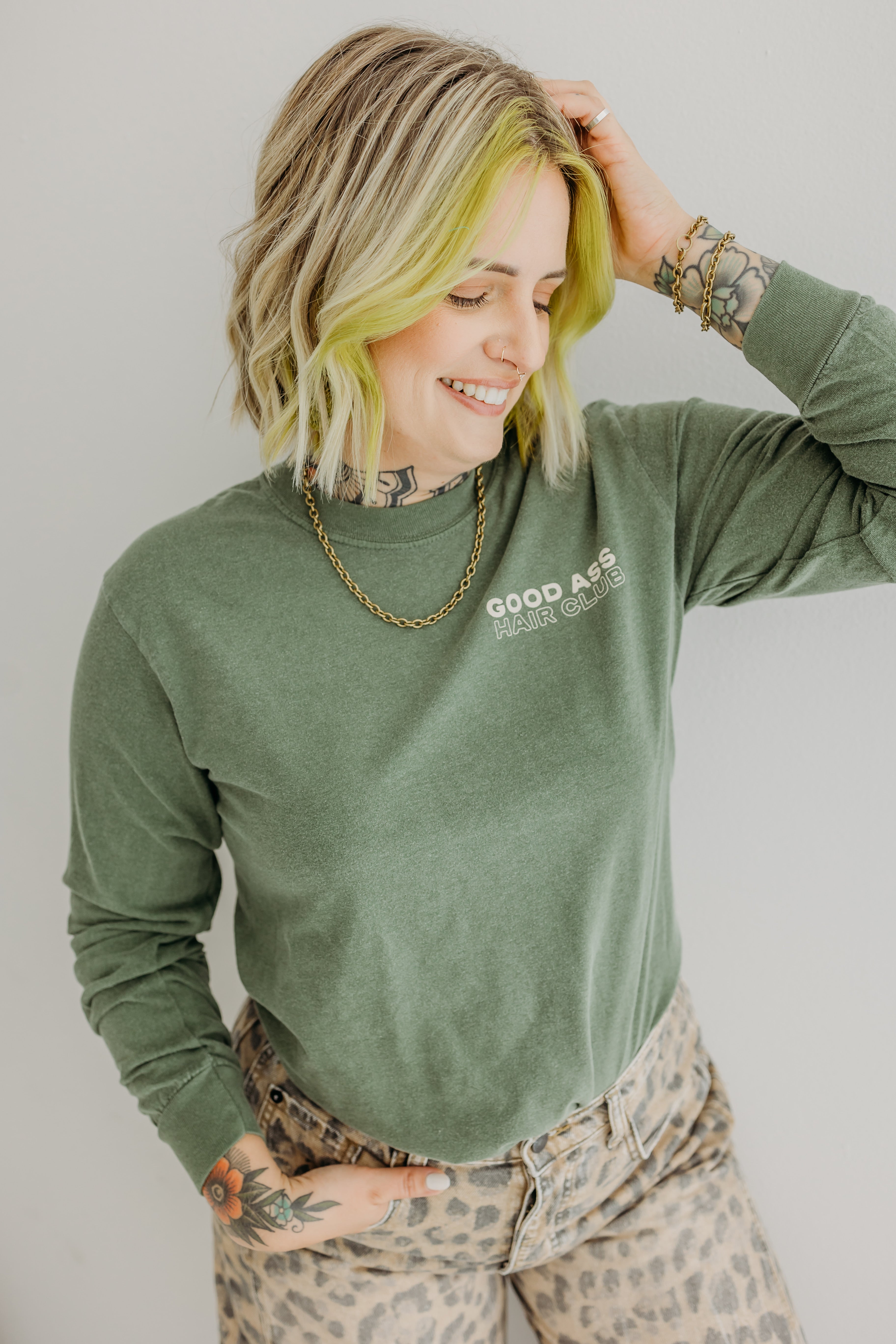 Good Ass Hair Day Long Sleeve Tee