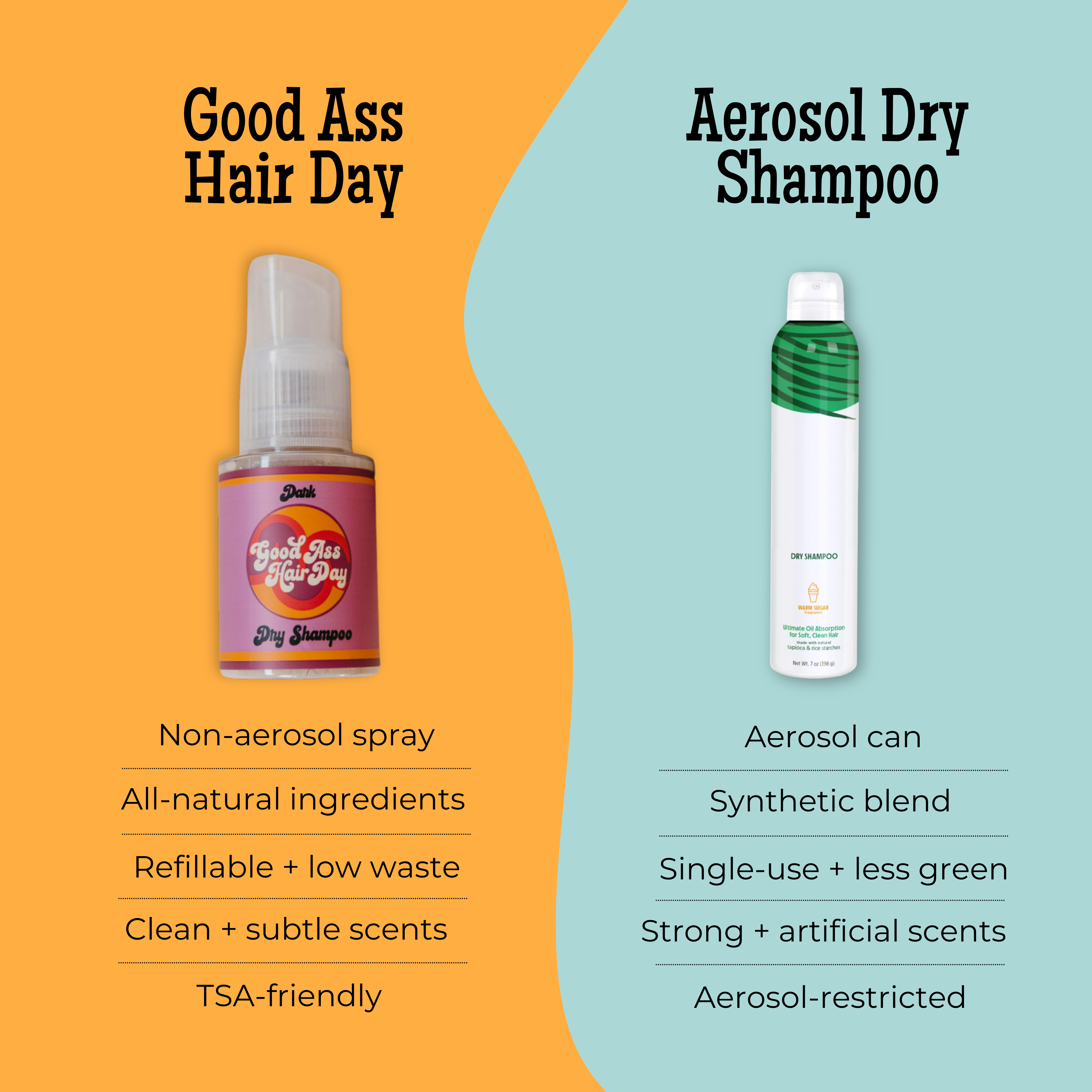 Good Ass Hair Day Dark Dry Shampoo