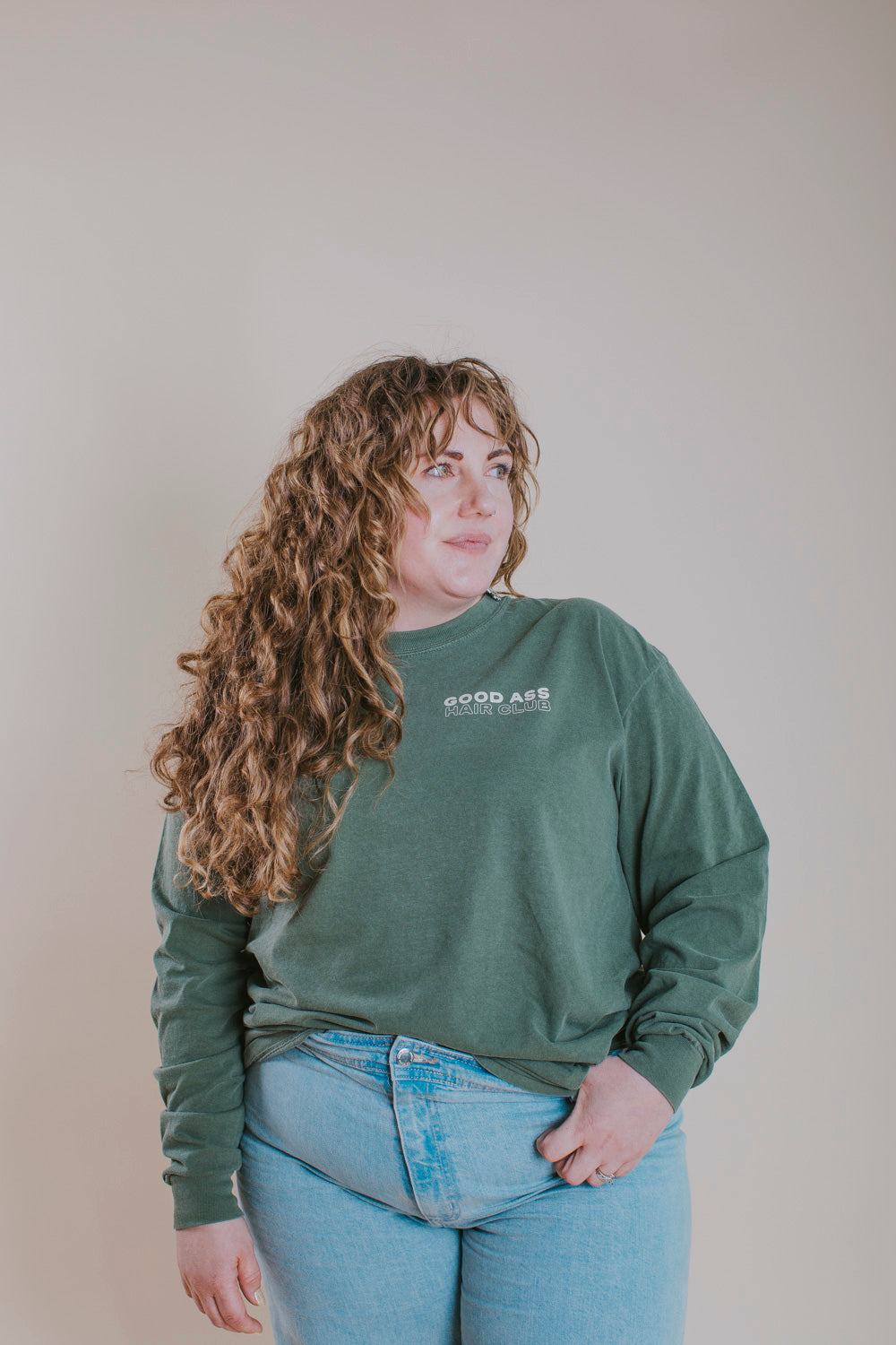 Good Ass Hair Day Long Sleeve Tee