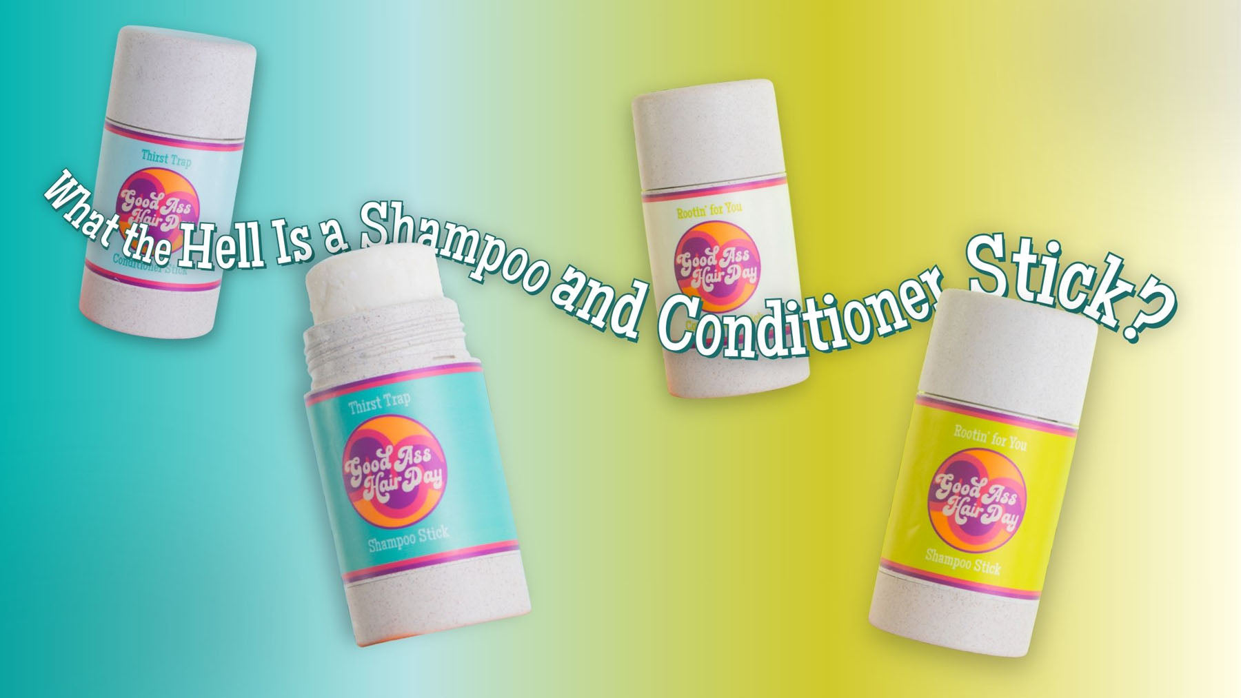 What the Hell Is a Shampoo and Conditioner Stick? Let Me Tell Ya.