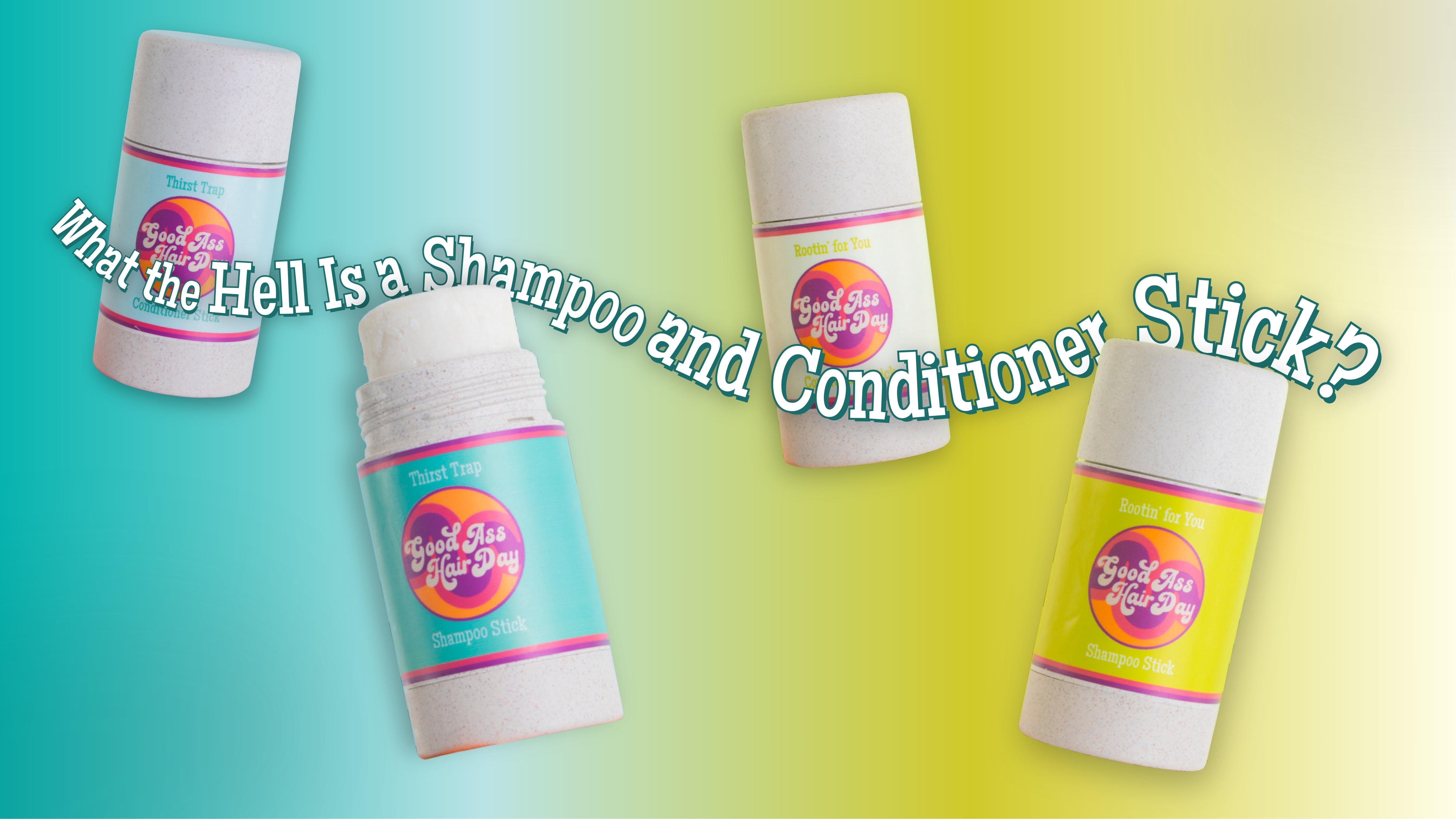 What the Hell Is a Shampoo and Conditioner Stick? Let Me Tell Ya.