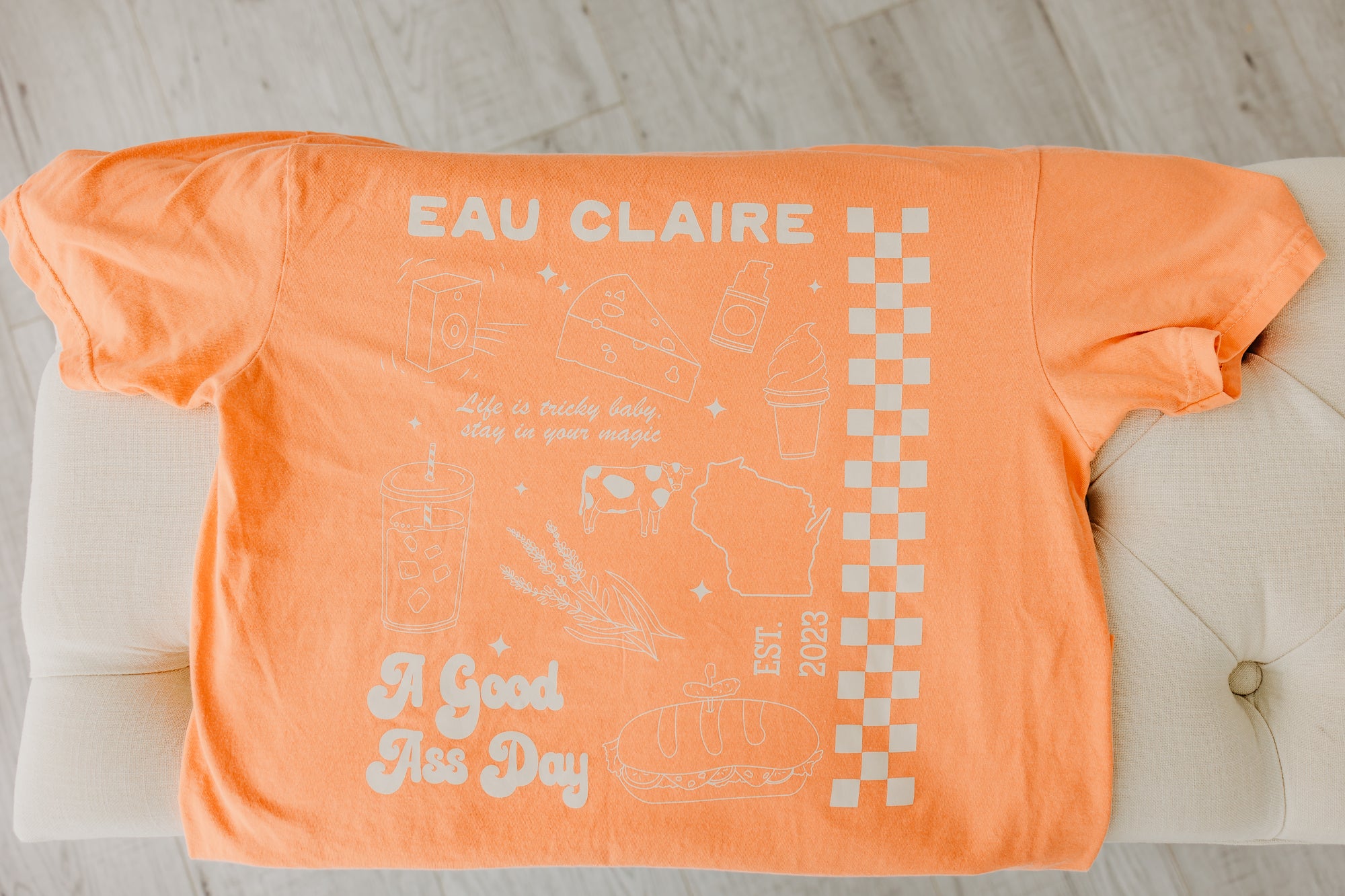 A Good Ass Day Melon Eau Claire Tee