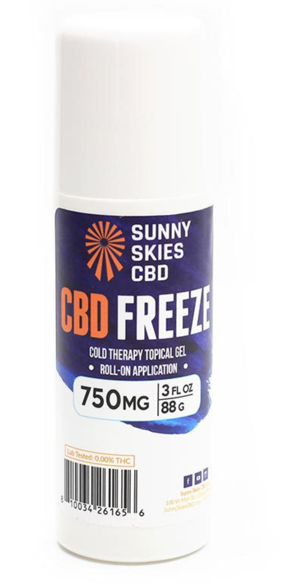 CBD Freeze Gel - Roll On 750mg